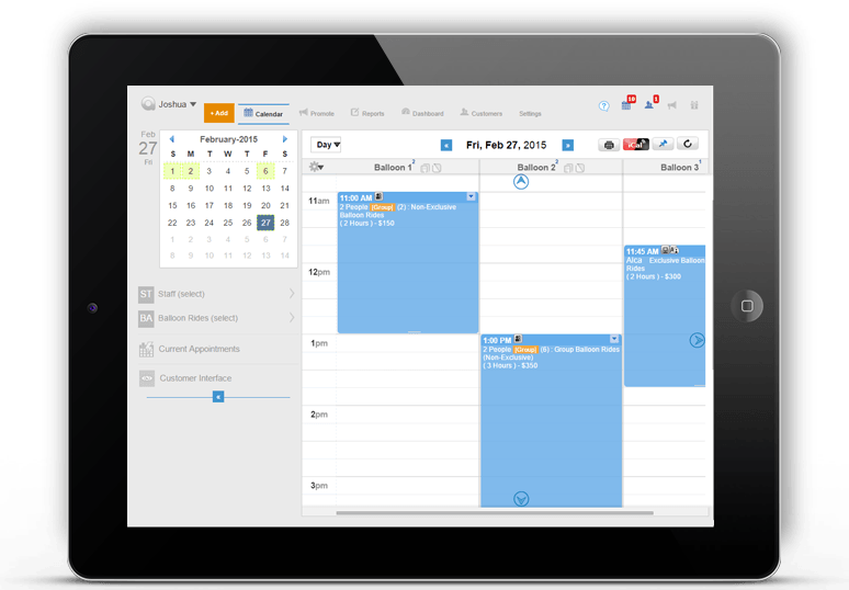 Interactive Scheduling Activity and Event Scheduling Software